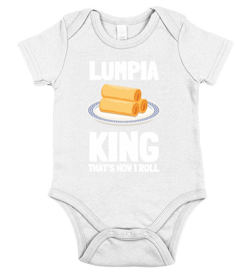 Filipino Pride Pinoy Spring Roll Lumpia Thats How Short Sleeve Baby One-Piece