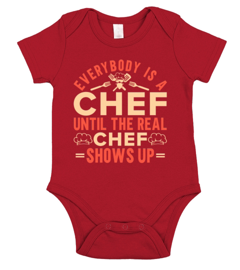 Kitchen Chef Quote Gift Funny Cooking Short Sleeve Baby One-Piece