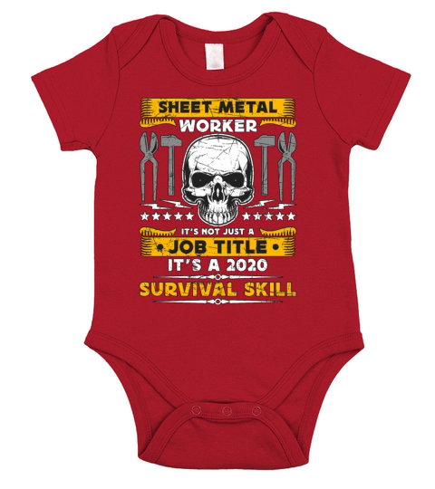 Sheet Metal Worker Its Not Just A Metalworking Short Sleeve Baby One-Piece