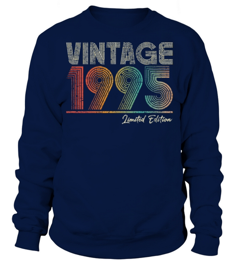 28 Years Old Vintage 1995 28th Birthday Gifts Sweatshirt Unisex