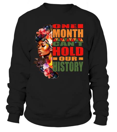 Black History Month Juneteenth African Women Sweatshirt Unisex