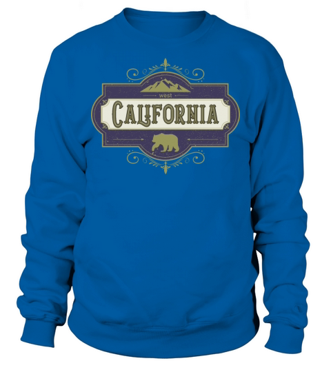 California Bear Vintage Sweatshirt Unisex