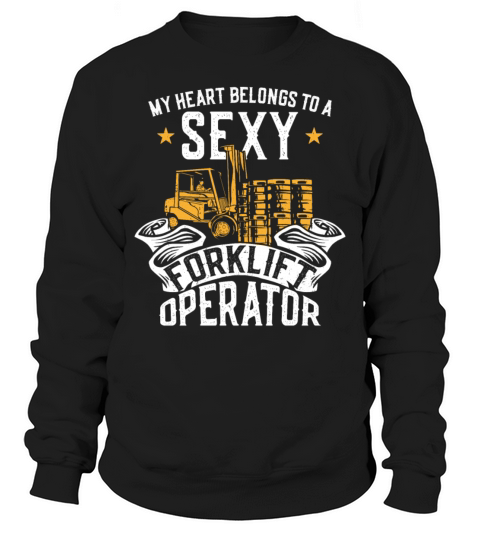 Certified Forklift Truck Operator Sweatshirt Unisex