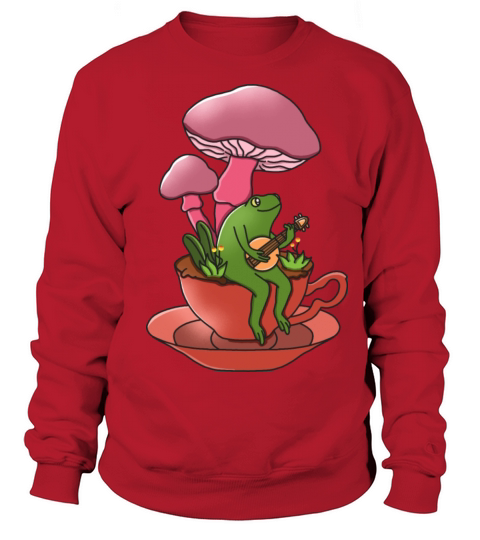 Frog and Banjo Sweatshirt Unisex