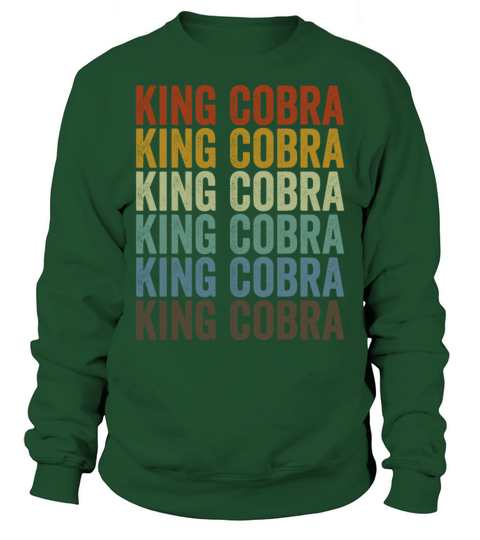 King Cobra Vintage Snake Sweatshirt Unisex