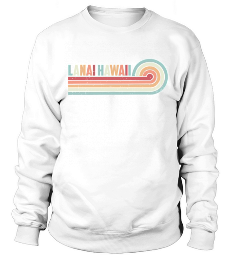 Lanai Hawaii National Park Vintage Sweatshirt Unisex