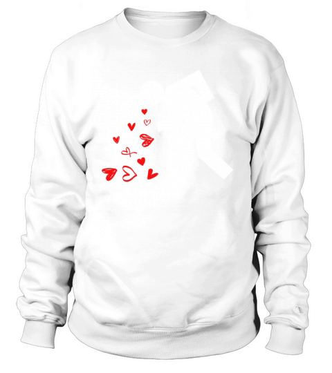 Man Vomiting Hearts Anti Valentines Day Gift Sweatshirt Unisex