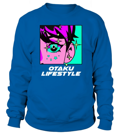 Otaku Lifestyle Anime Lover Funny Manga Humor Kawa Sweatshirt Unisex