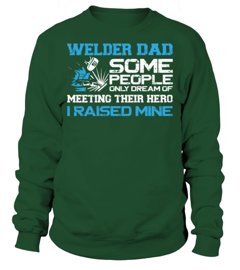 Welder Welding Father Vintage Sweatshirt Unisex
