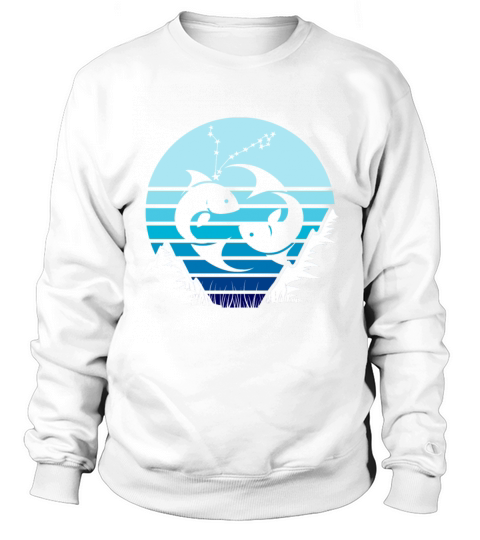 Zodiac Pisces Star Sign Sweatshirt Unisex