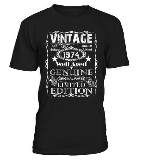 45th Birthday Gift print Vintage 1974 Year Gift T-Shirt Unisex