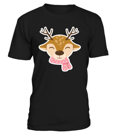 Merry Christmas Cute reindeer art design T-Shirt Unisex
