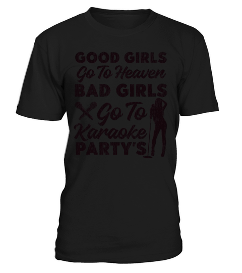 Karaoke Singer Vintage Good Girls T-Shirt Unisex