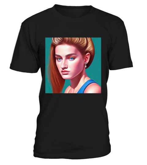 Retrowave Synthwave 80s Character Design T-Shirt Unisex