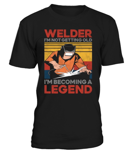 Welder Welding Vintage Retro T-Shirt Unisex