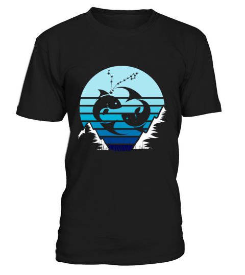 Zodiac Pisces Star Sign T-Shirt Unisex
