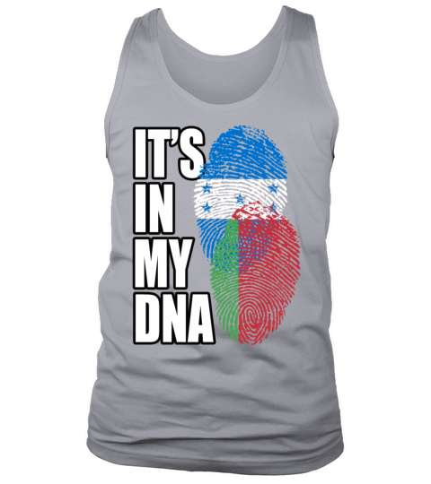 Belarusian And Honduran Mix Heritage DNA Flag Tank Top Unisex