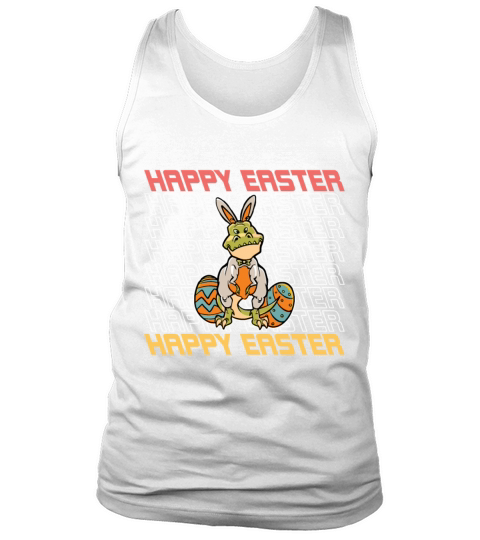 Happy Easter Shirt Frohe Ostern Bunny Hase Tank Top Unisex