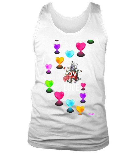 Happy valentine Day love is love369 Tank Top Unisex
