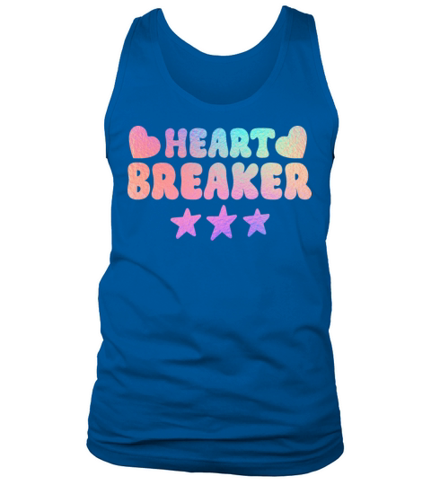 Iridescent Valentine - Heart Breaker Tank Top Unisex