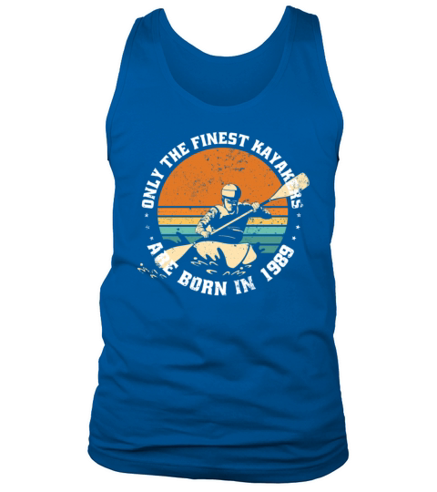 Kayak-Rafting KAYAKER Vintage 1989 Birthday Tank Top Unisex