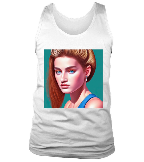 Retrowave Synthwave 80s Character Design Tank Top Unisex