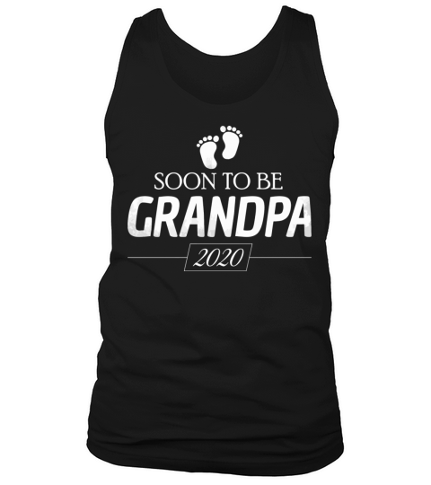 Soon To Be Grandpa 2020 Vintage New Grandfather Tank Top Unisex