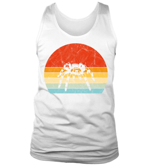 Tarantula Vintage Sunset Retro Cute Womens Tarant Tank Top Unisex