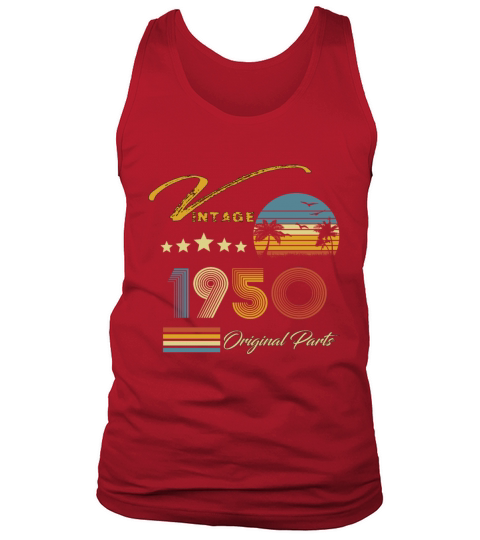 vintage 1950 Tank Top Unisex