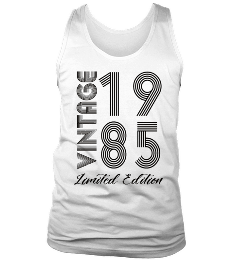 Vintage 1985 Vintage Birthday Retro Vintage Tank Top Unisex