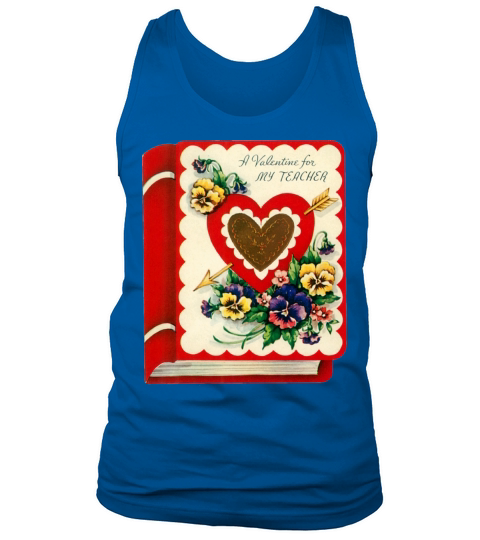 Vintage Valentines Day Tank Top Unisex