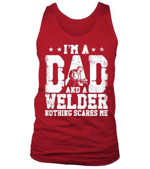 Welder Welding Dad Father Vintage Tank Top Unisex