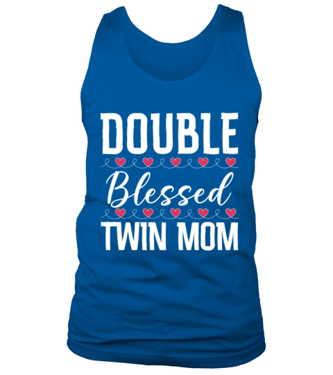 Womens Twin Mama Twin Mom to Be Pregnancy Tank Top Unisex