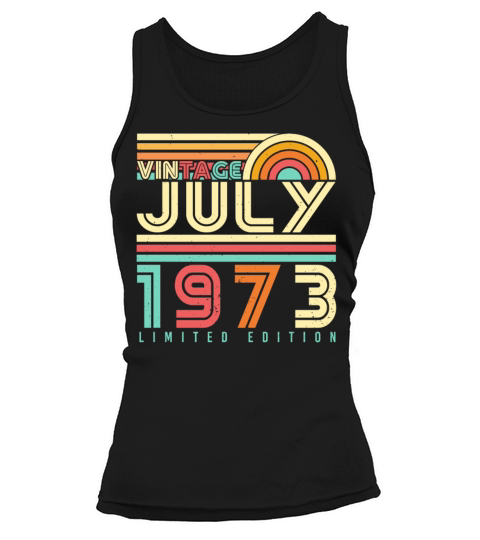 1973 In July Vintage Tank top Woman