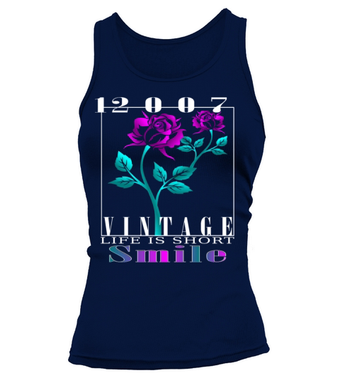 2007 Born Vintage Rose Gift Tank top Woman