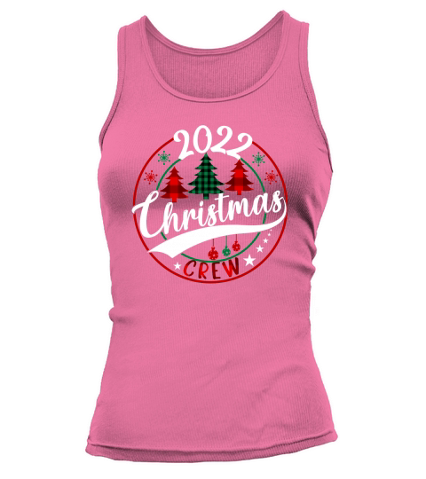 2022 christmas crew Merry Christmas Family Matching Christmas Tank top Woman
