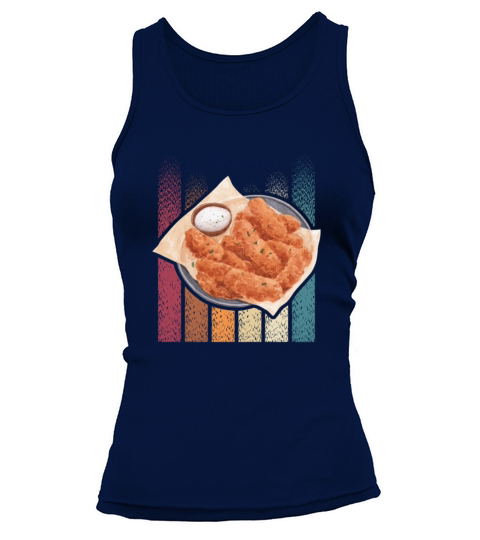 chicken tenders vintage design Tank top Woman