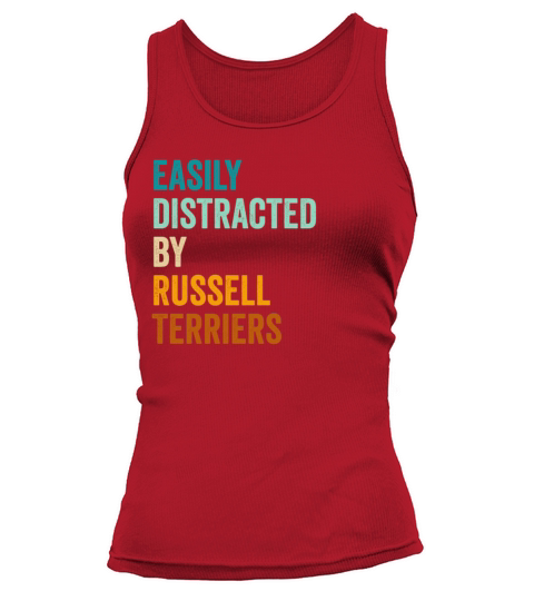 Easily Distracted By Russell Terriers Tank top Woman