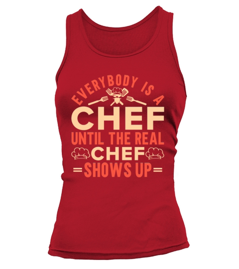 Kitchen Chef Quote Gift Funny Cooking Tank top Woman