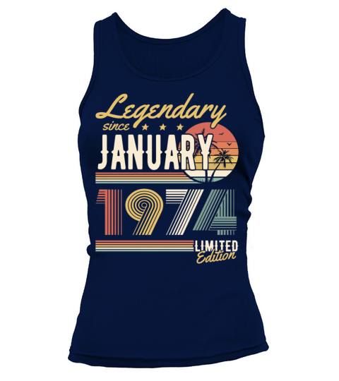 Legendary Since January 1974 Limited Edition Tank top Woman