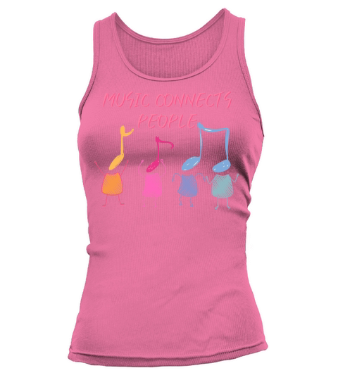 MUSIC CONNECTS PEOPLE Tank top Woman