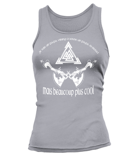 Papa viking cool Tank top Woman