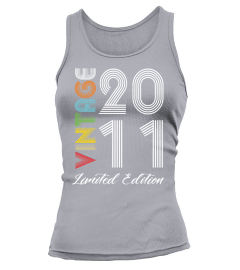 Vintage 2011 Vintage Birthday Retro Vintage Tank top Woman