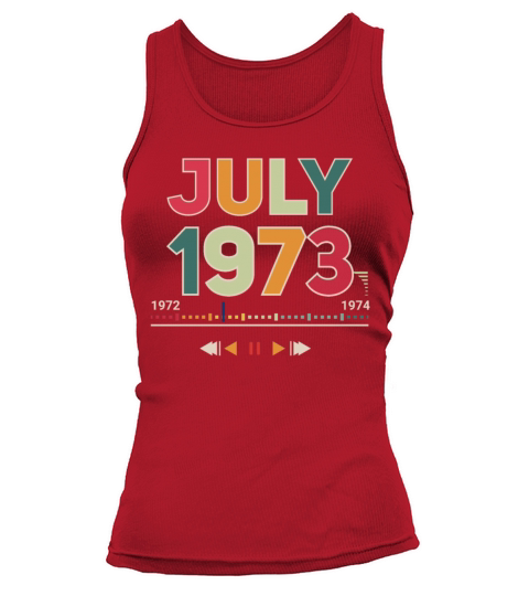 Vintage In July 1973 Tank top Woman