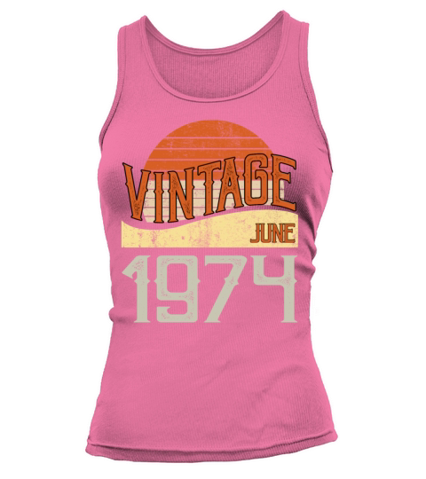 Vintage June 1974 Tank top Woman