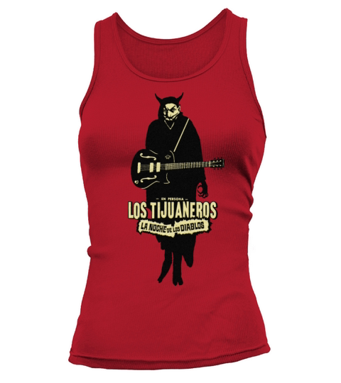 Vintage Mexican Band of Rockabilly Horror Tank top Woman