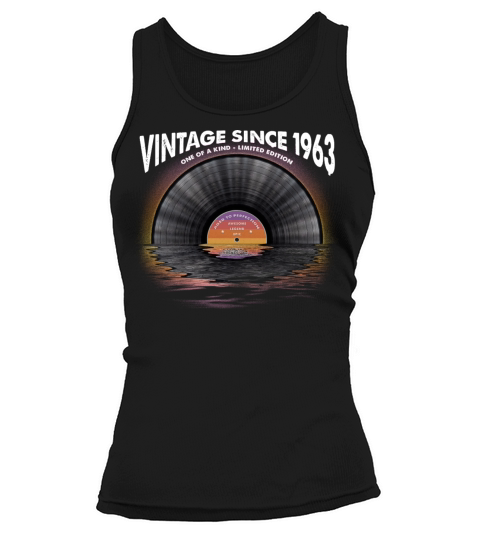 Vintage since 1963 Retro Disco Music Vintage Tank top Woman