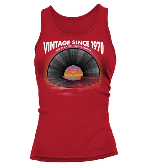 Vintage since 1970 Retro Disco Music Vintage Tank top Woman