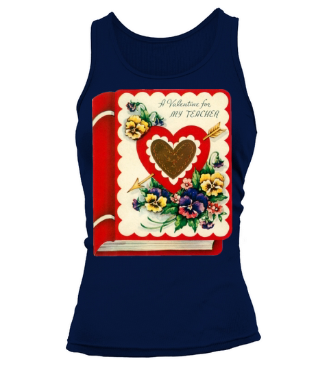 Vintage Valentines Day Tank top Woman