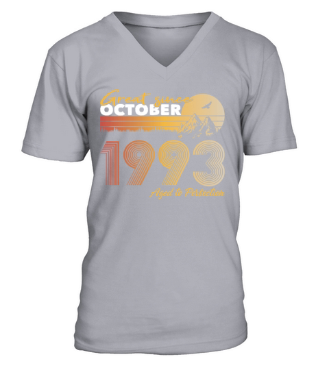30th birthday vintage 1993 great since 1993 V-Neck T-shirt